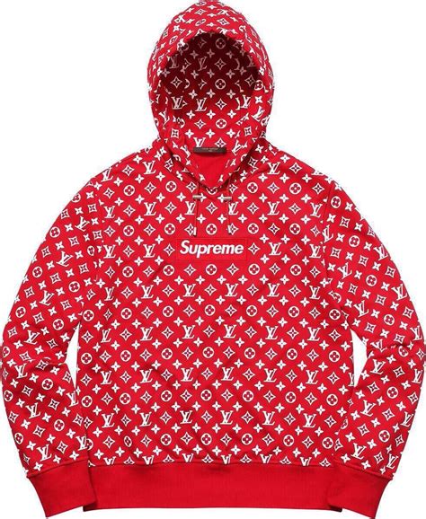 supreme and louis vuitton hoodie|supreme louis vuitton hoodie neymar.